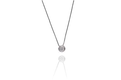 Collana con ciondolo e diamante - Asta Preziosi