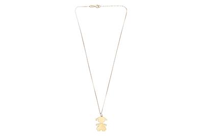 Collana e ciondolo in oro - Asta Preziosi