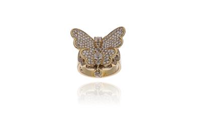 Pasquale Bruni, collezione Liberty, anello con diamanti e pietre - Asta Preziosi Pasquale Bruni, collezione Liberty, anello con diamanti e pietre - Asta Preziosi