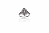 Anello con pietra centrale e diamante - Asta Preziosi Anello con pietra centrale e diamante - Asta Preziosi