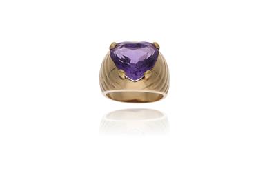 Anello con ametista - Asta Preziosi Anello con ametista - Asta Preziosi
