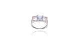 Anello con acquamarina e diamanti - Asta Preziosi Anello con acquamarina e diamanti - Asta Preziosi