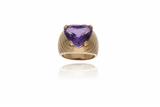 Anello con ametista - Asta Preziosi Anello con ametista - Asta Preziosi
