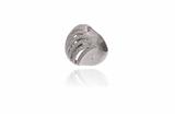 Anello con diamanti, in oro bianco 750 - Asta Preziosi Anello con diamanti, in oro bianco 750 - Asta Preziosi