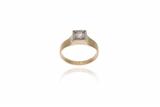 Anello solitario con diamante - Asta Preziosi Anello solitario con diamante - Asta Preziosi