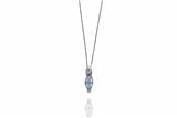 Collana e ciondolo con topazio e diamante - Asta Preziosi Collana e ciondolo con topazio e diamante - Asta Preziosi