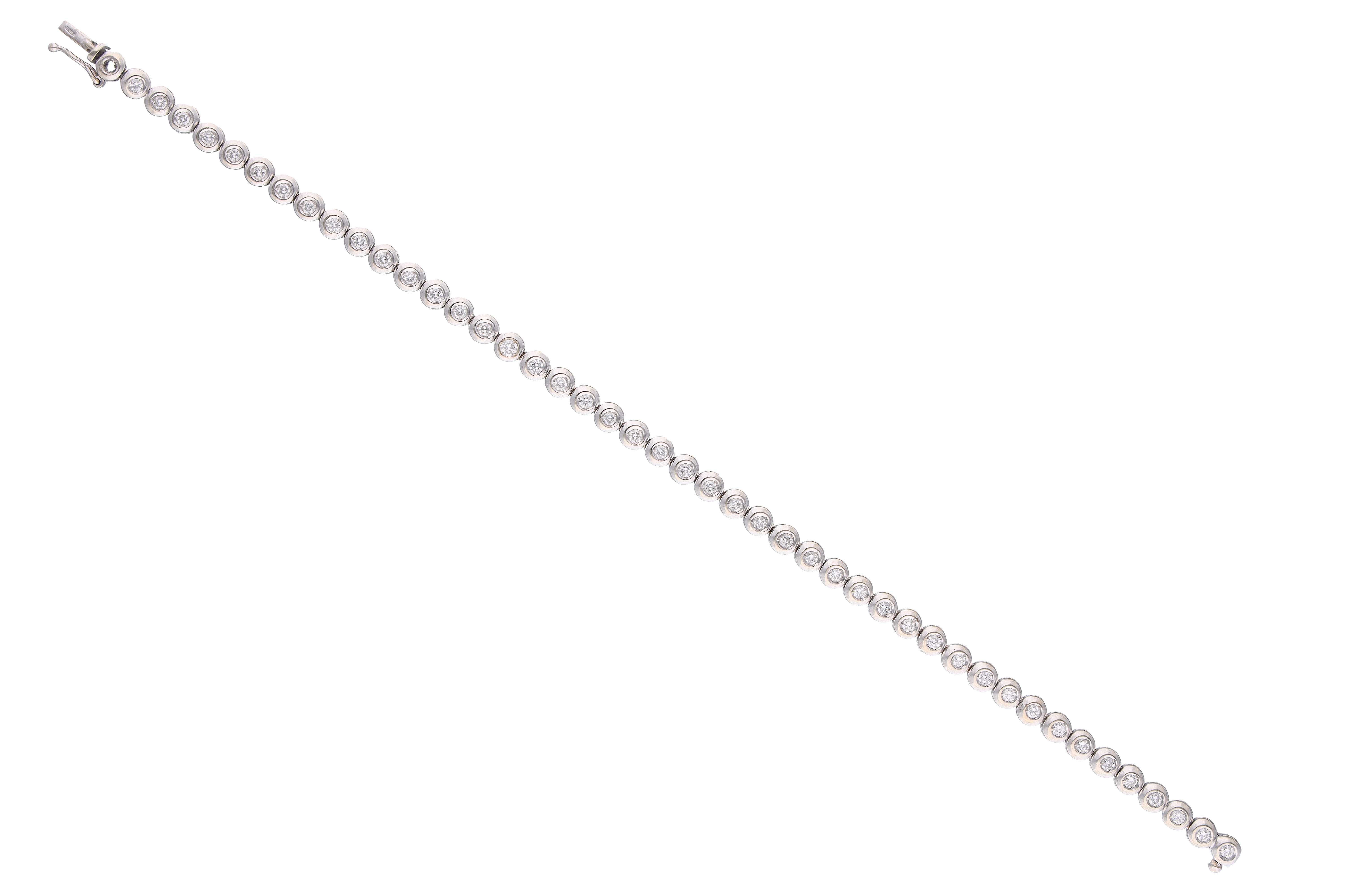 Bracciale con diamanti - Asta Preziosi