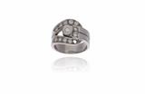 Anello con diamanti - Asta Preziosi
