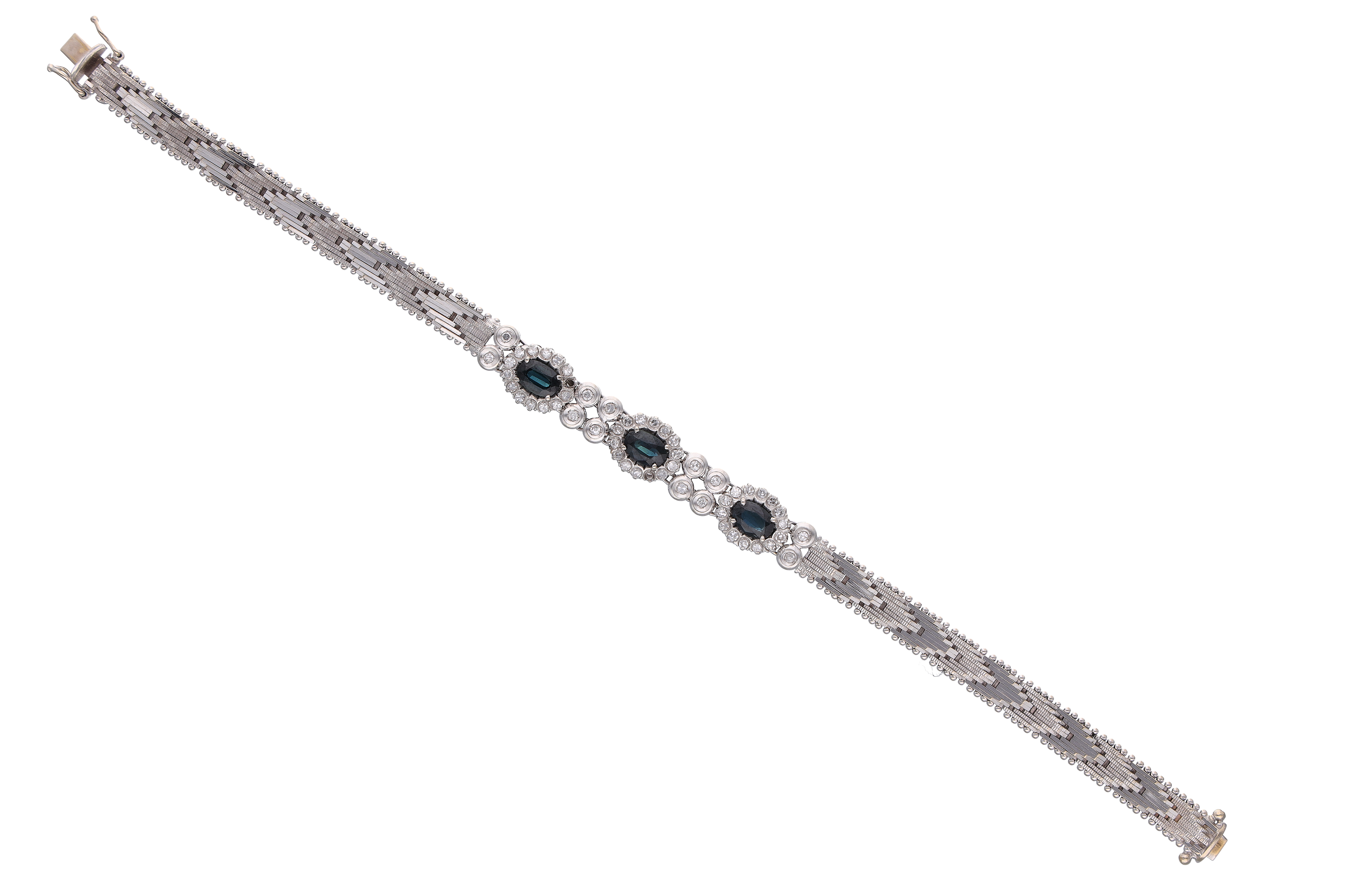 Bracciale con diamanti e pietre - Asta Preziosi