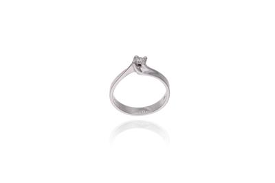 Anello con diamante - Asta Preziosi Anello con diamante - Asta Preziosi