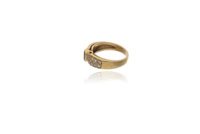 Anello con smeraldo e diamanti - Asta Preziosi