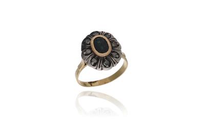 Anello con zaffiro e diamanti - Asta Preziosi Anello con zaffiro e diamanti - Asta Preziosi