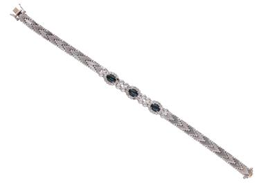 Bracciale con diamanti e pietre - Asta Preziosi Bracciale con diamanti e pietre - Asta Preziosi