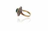 Anello con diamanti e smeraldo - Asta Preziosi Anello con diamanti e smeraldo - Asta Preziosi