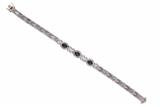 Bracciale con diamanti e pietre - Asta Preziosi Bracciale con diamanti e pietre - Asta Preziosi