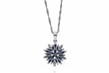 Collana e ciondolo con zaffiri e diamanti - Asta Preziosi Collana e ciondolo con zaffiri e diamanti - Asta Preziosi