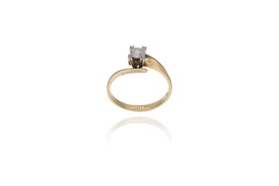 Anello con diamante - Asta Preziosi