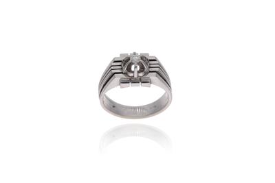 Anello con diamante - Asta Preziosi