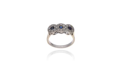 Anello con diamanti e pietre - Asta Preziosi