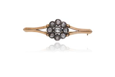 Spilla con diamanti - Asta Preziosi