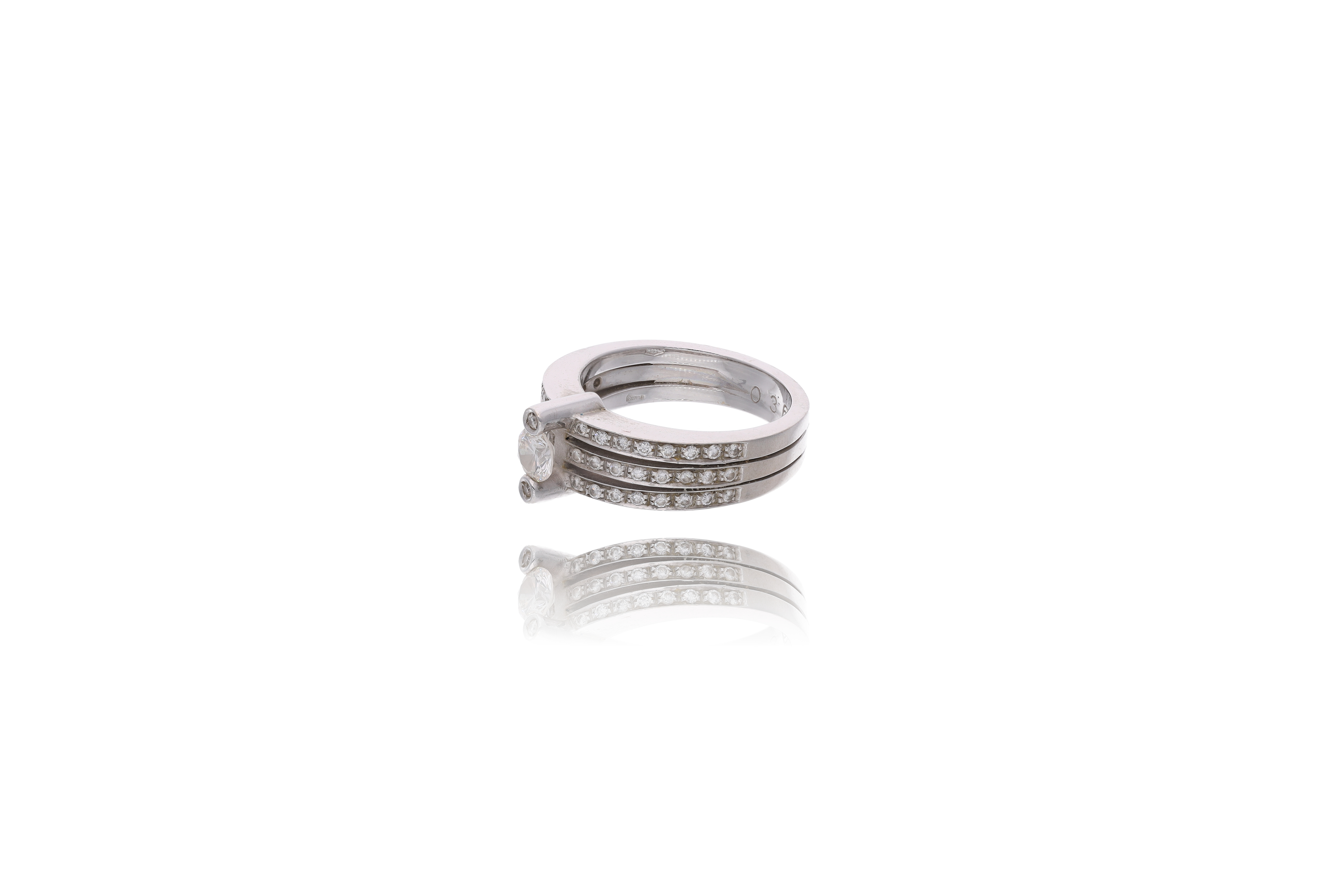 Anello con diamanti - Asta Preziosi