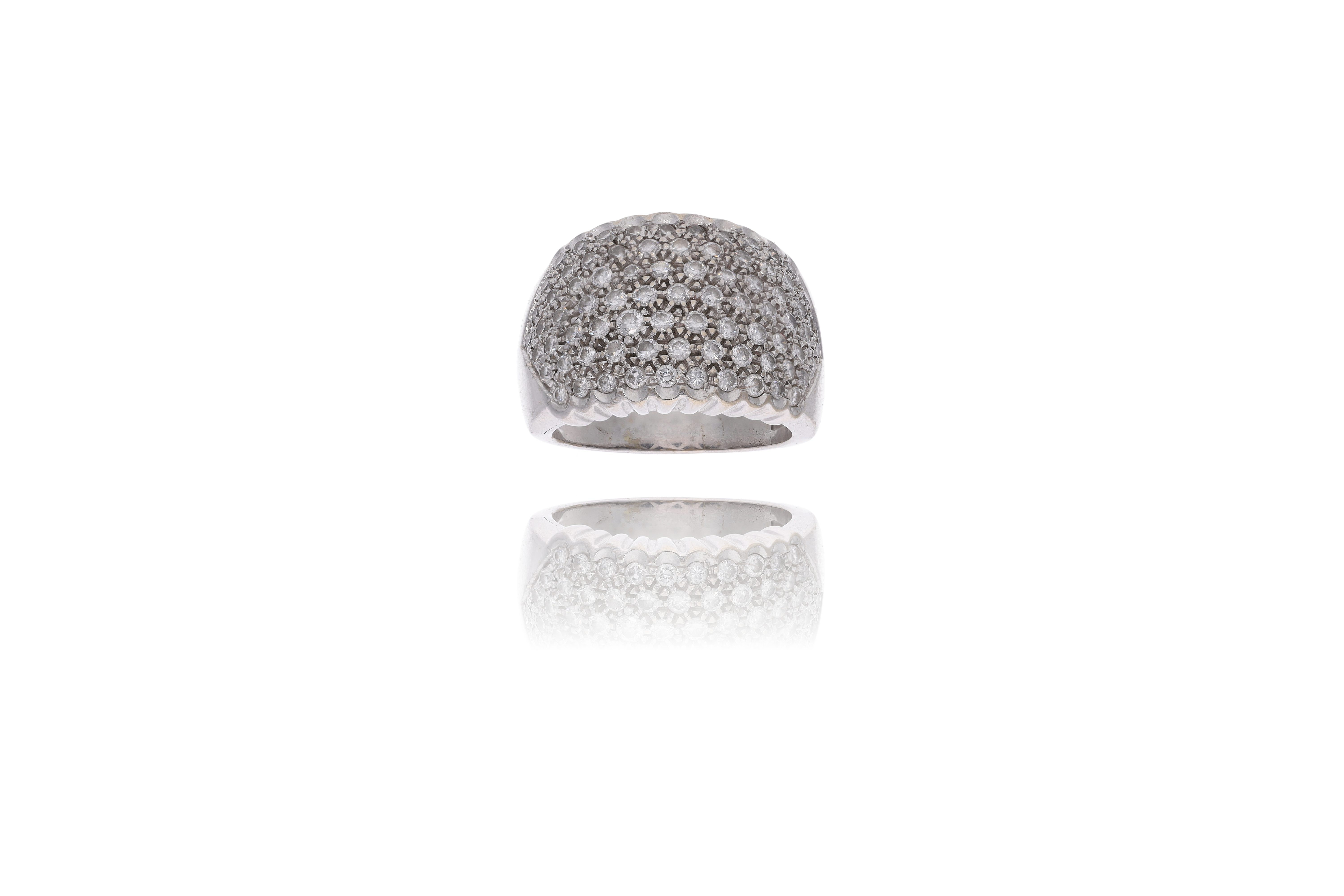 Anello con diamanti - Asta Preziosi