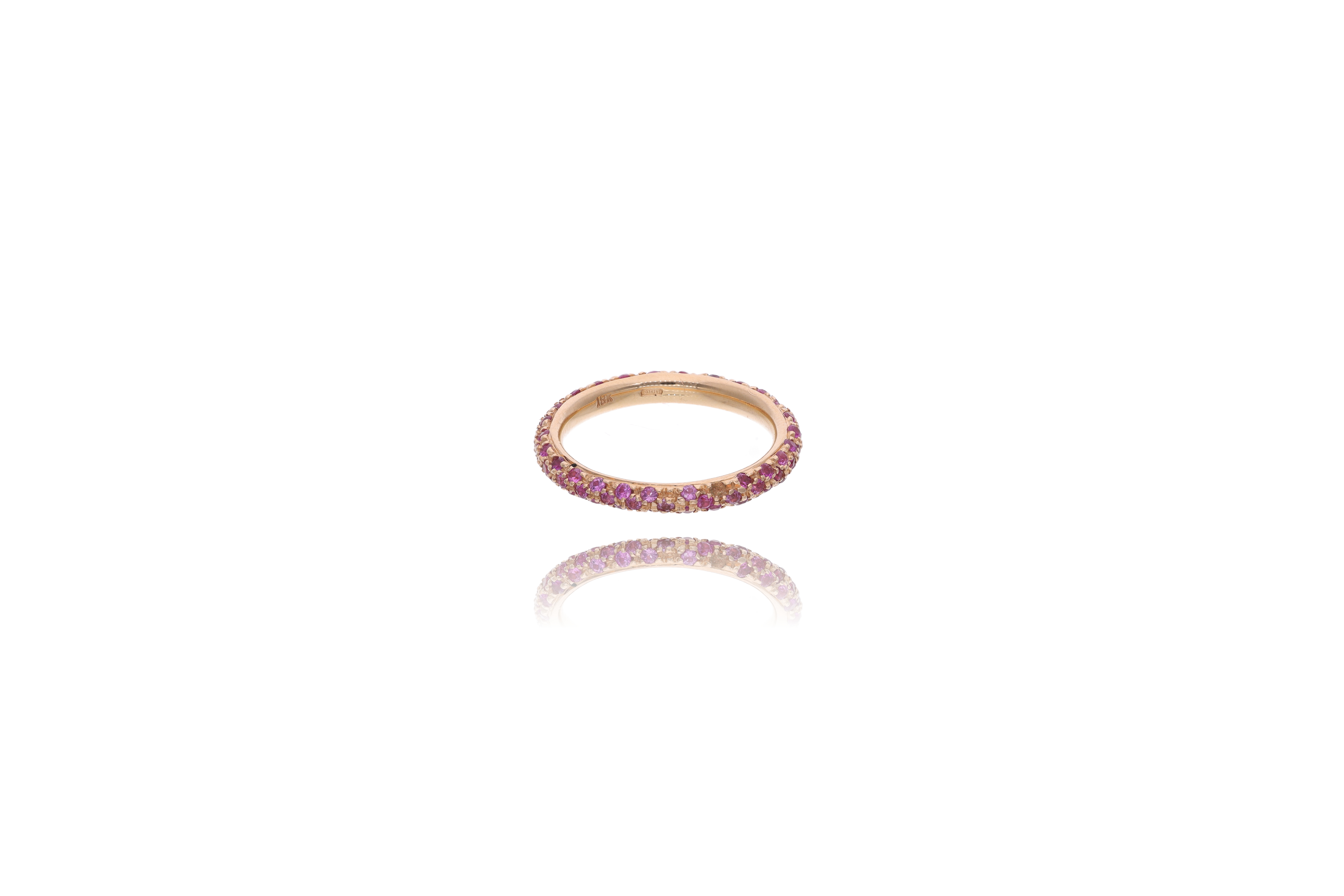 Anello con zaffiri rosa e pietre - Asta Preziosi