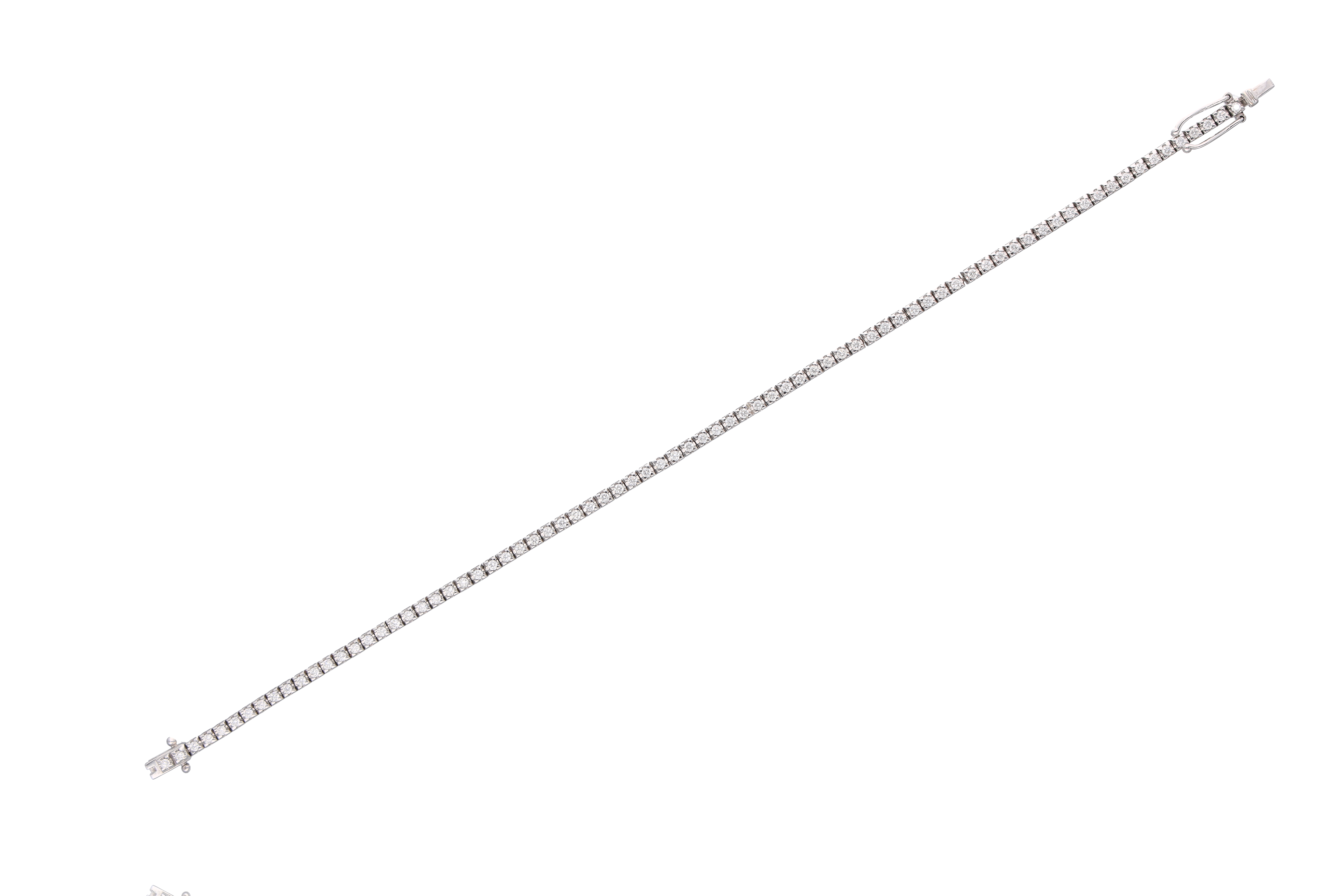 Bracciale con diamanti - Asta Preziosi