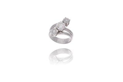 Anello con diamanti - Asta Preziosi