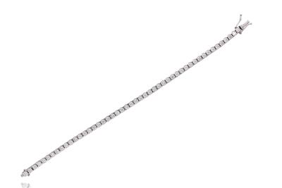 Bracciale tennis con diamanti - Asta Preziosi Bracciale tennis con diamanti - Asta Preziosi
