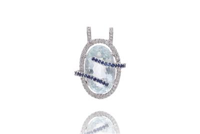 Ciondolo con pietre e diamanti - Asta Preziosi Ciondolo con pietre e diamanti - Asta Preziosi