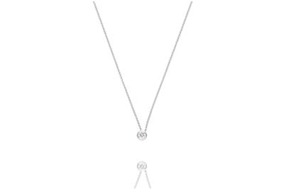 Collana con ciondolo e diamante trattato - Asta Preziosi Collana con ciondolo e diamante trattato - Asta Preziosi