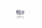 Anello con acquamarina e diamanti - Asta Preziosi Anello con acquamarina e diamanti - Asta Preziosi