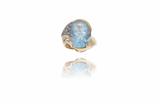 Anello con topazio e pietre - Asta Preziosi Anello con topazio e pietre - Asta Preziosi