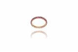 Anello con zaffiri rosa e pietre - Asta Preziosi Anello con zaffiri rosa e pietre - Asta Preziosi