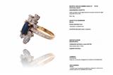 Anello con zaffiro e diamanti - Asta Preziosi Anello con zaffiro e diamanti - Asta Preziosi