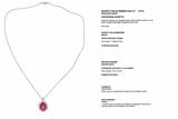 Collana con ciondolo con rubino e diamanti - Asta Preziosi Collana con ciondolo con rubino e diamanti - Asta Preziosi