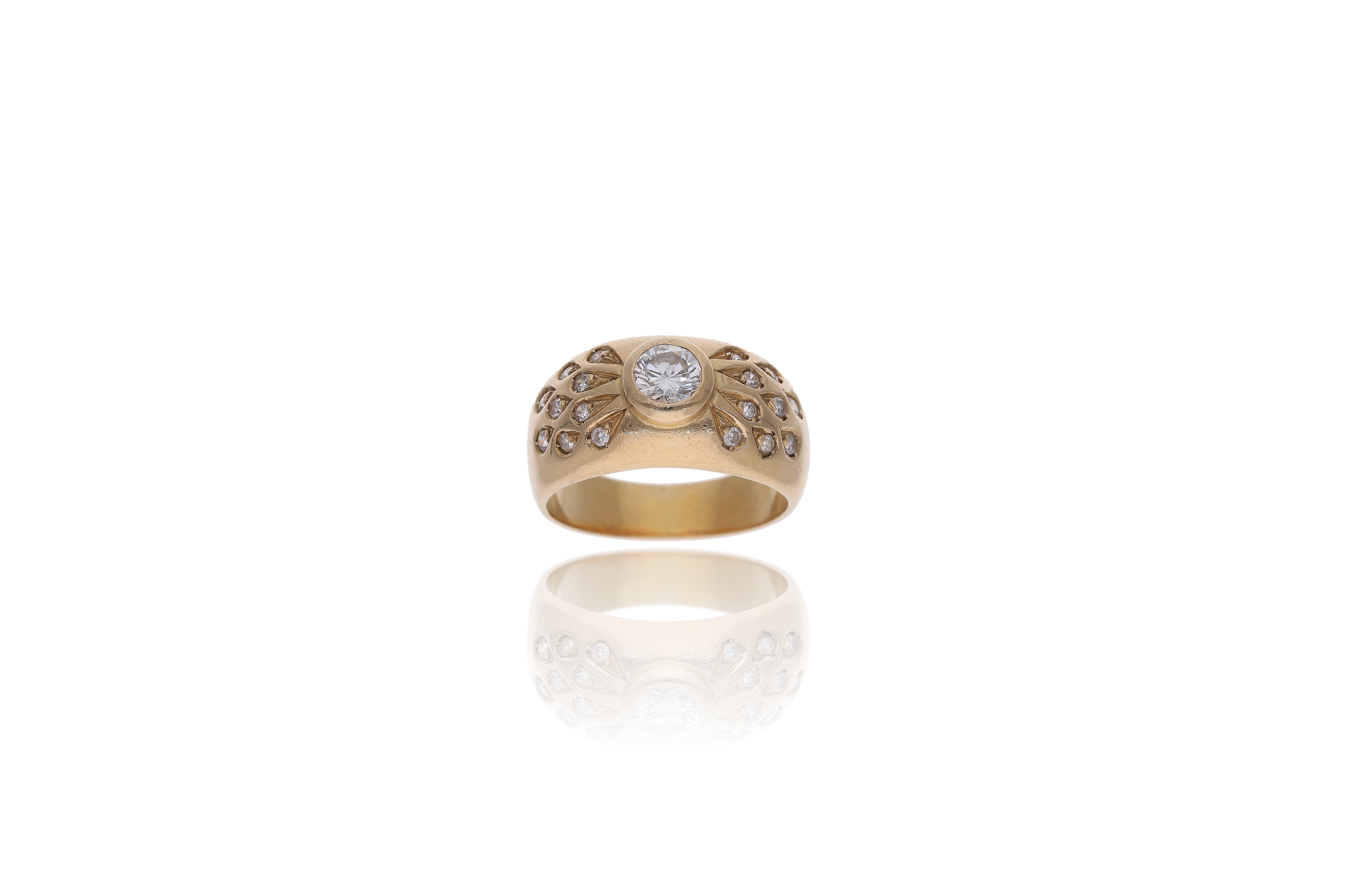 Anello con diamanti - Asta Preziosi