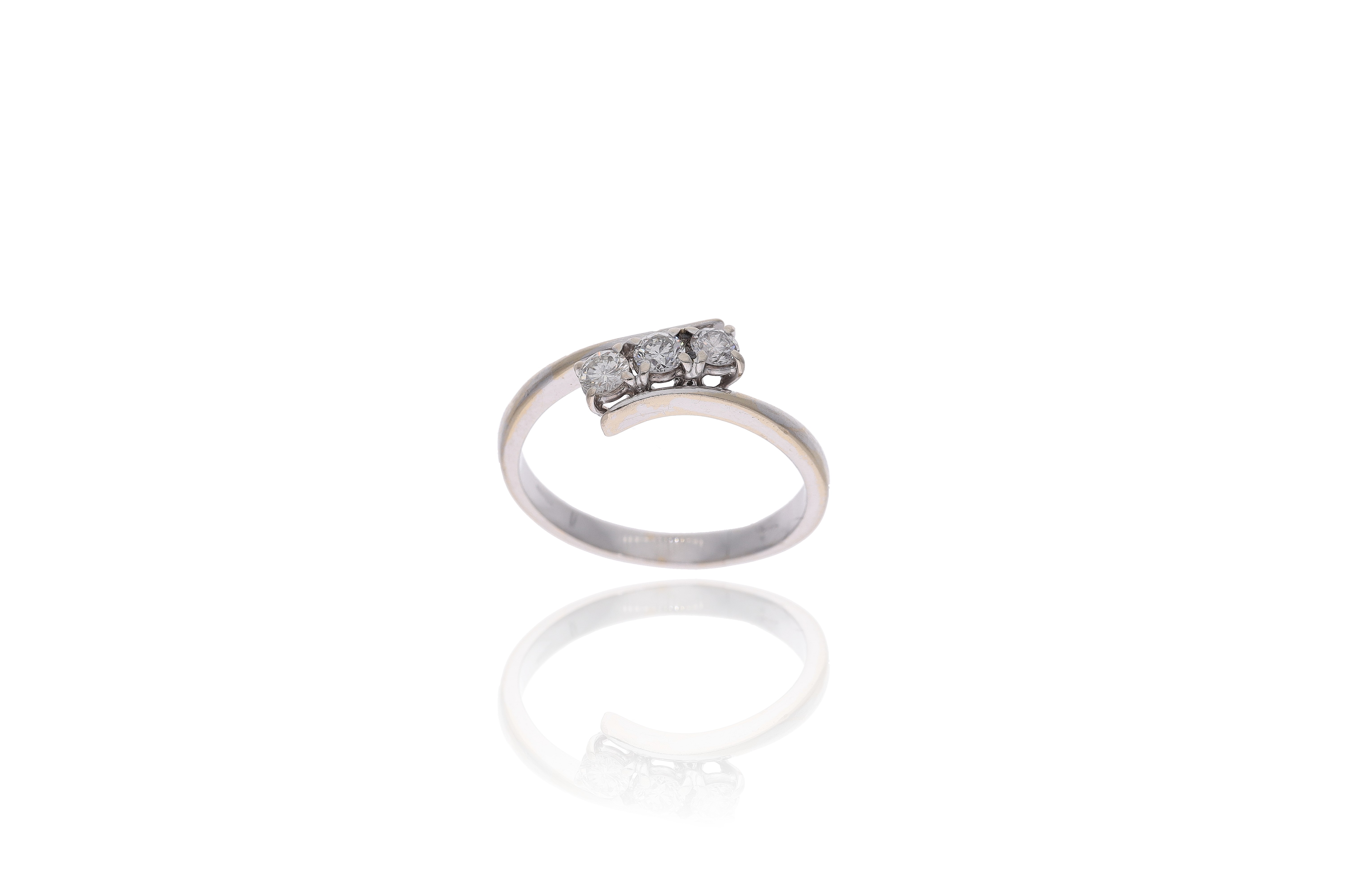 Anello con diamanti - Asta Preziosi
