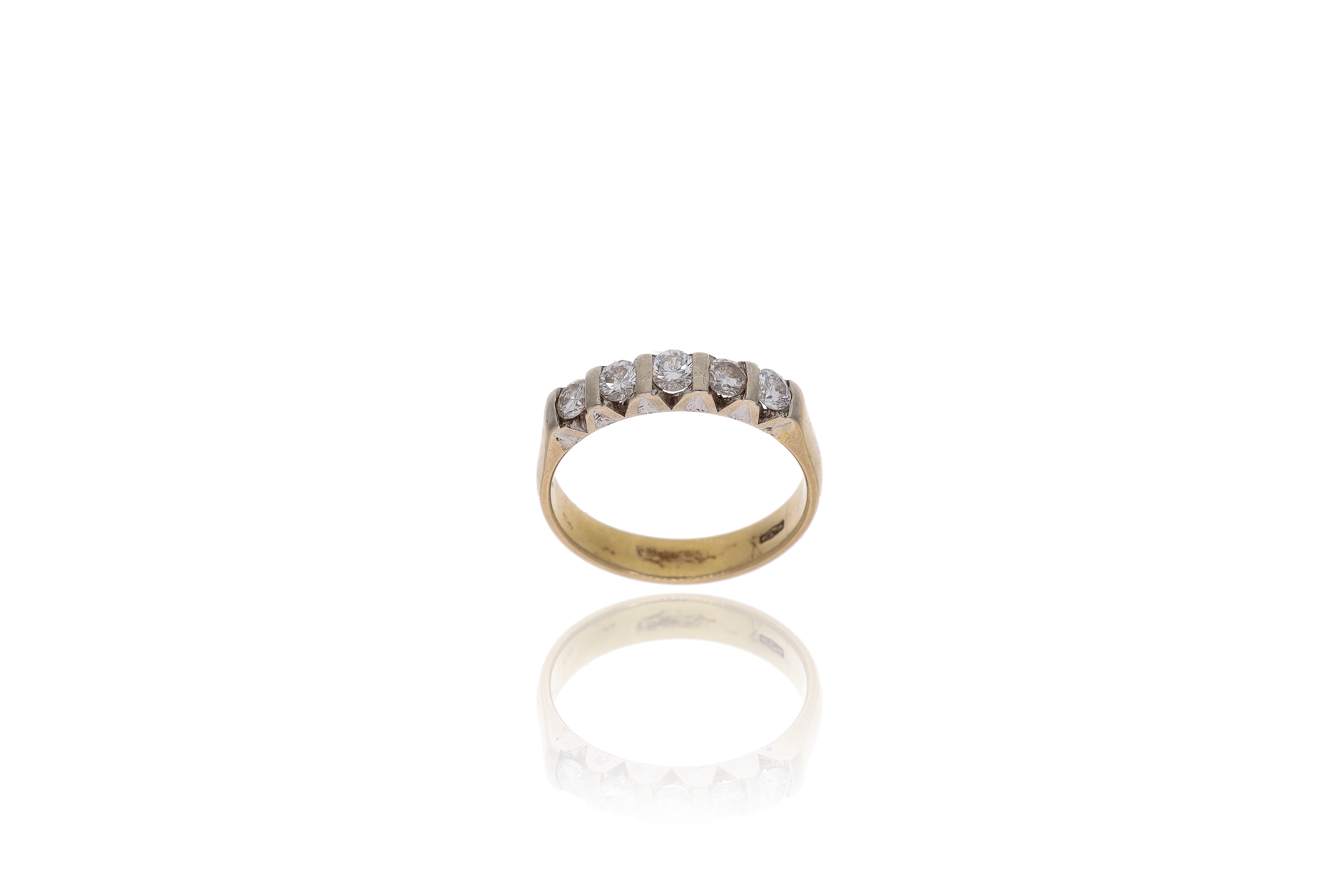 Anello con diamanti - Asta Preziosi