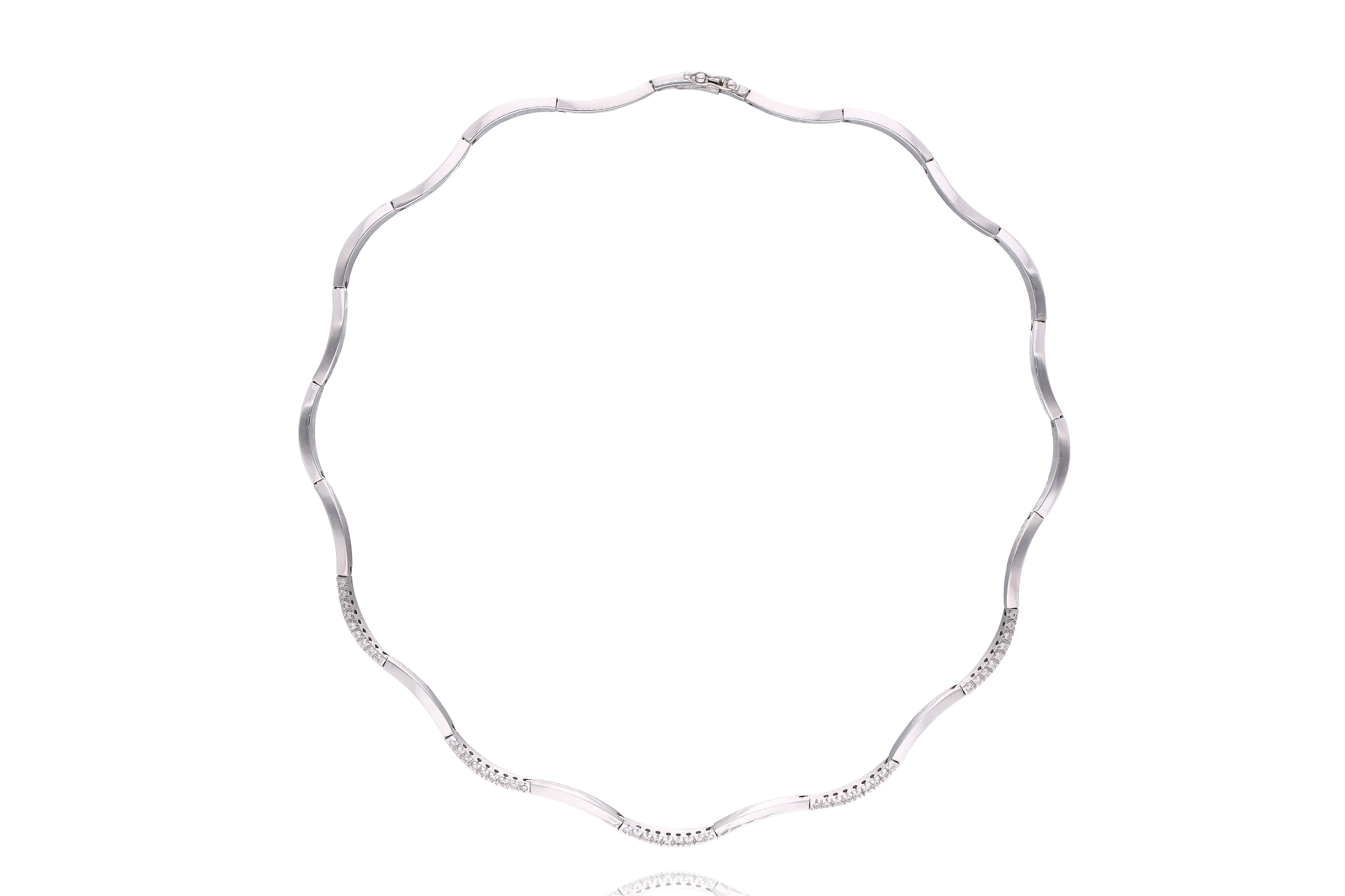 Collana con diamanti - Asta Preziosi