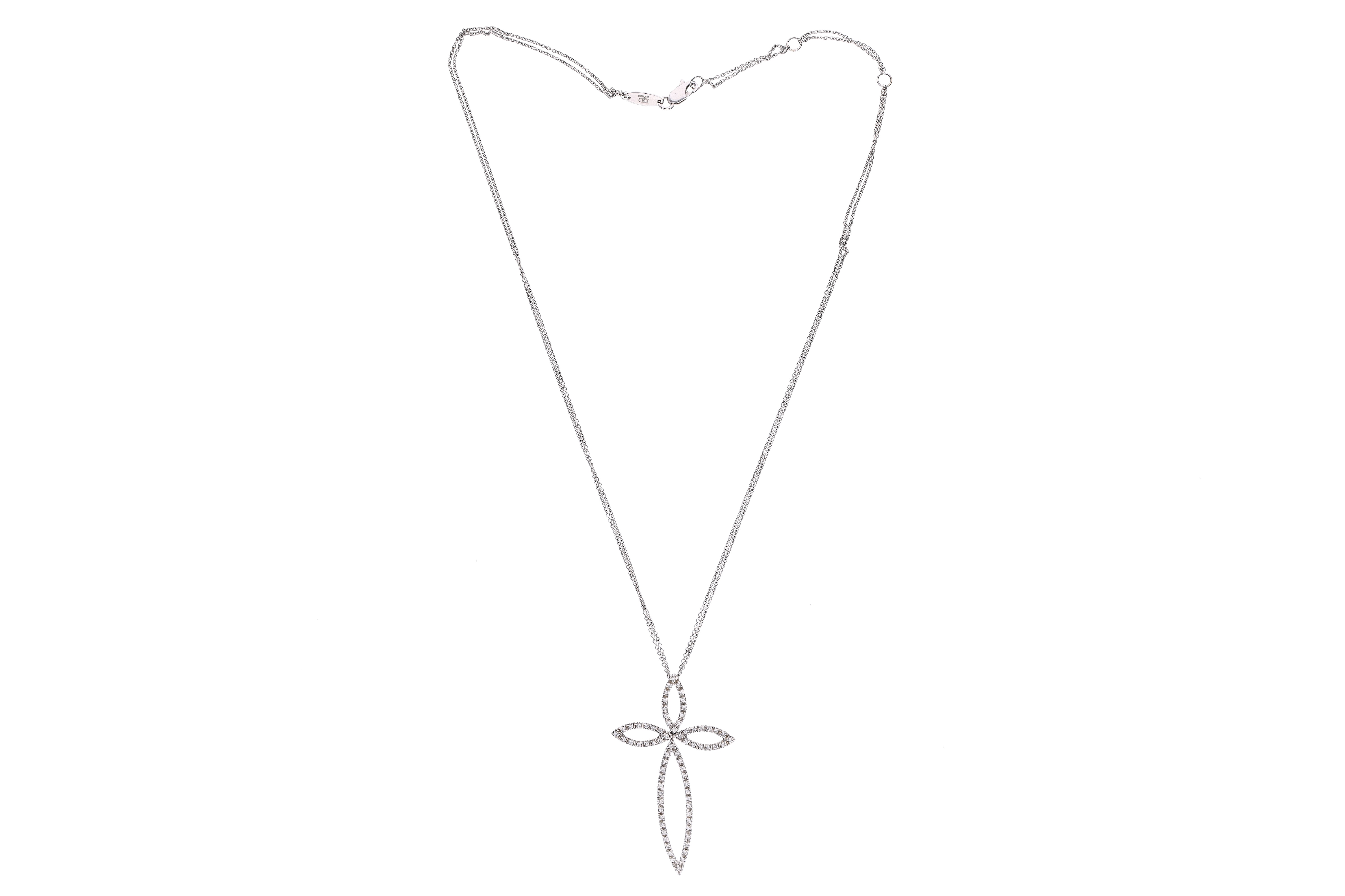 Collana e ciondolo con diamanti - Asta Preziosi