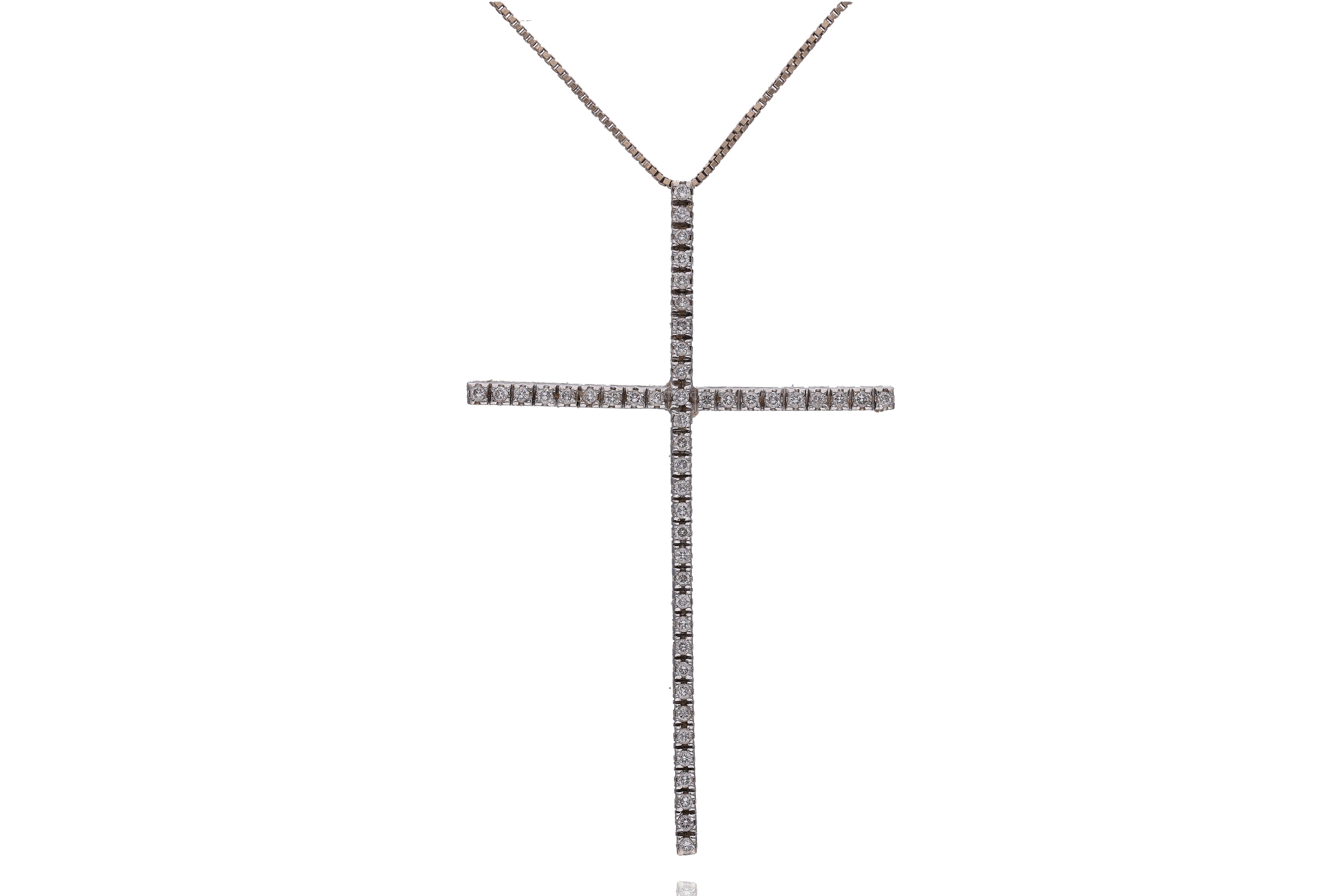 Collana e ciondolo con diamanti - Asta Preziosi