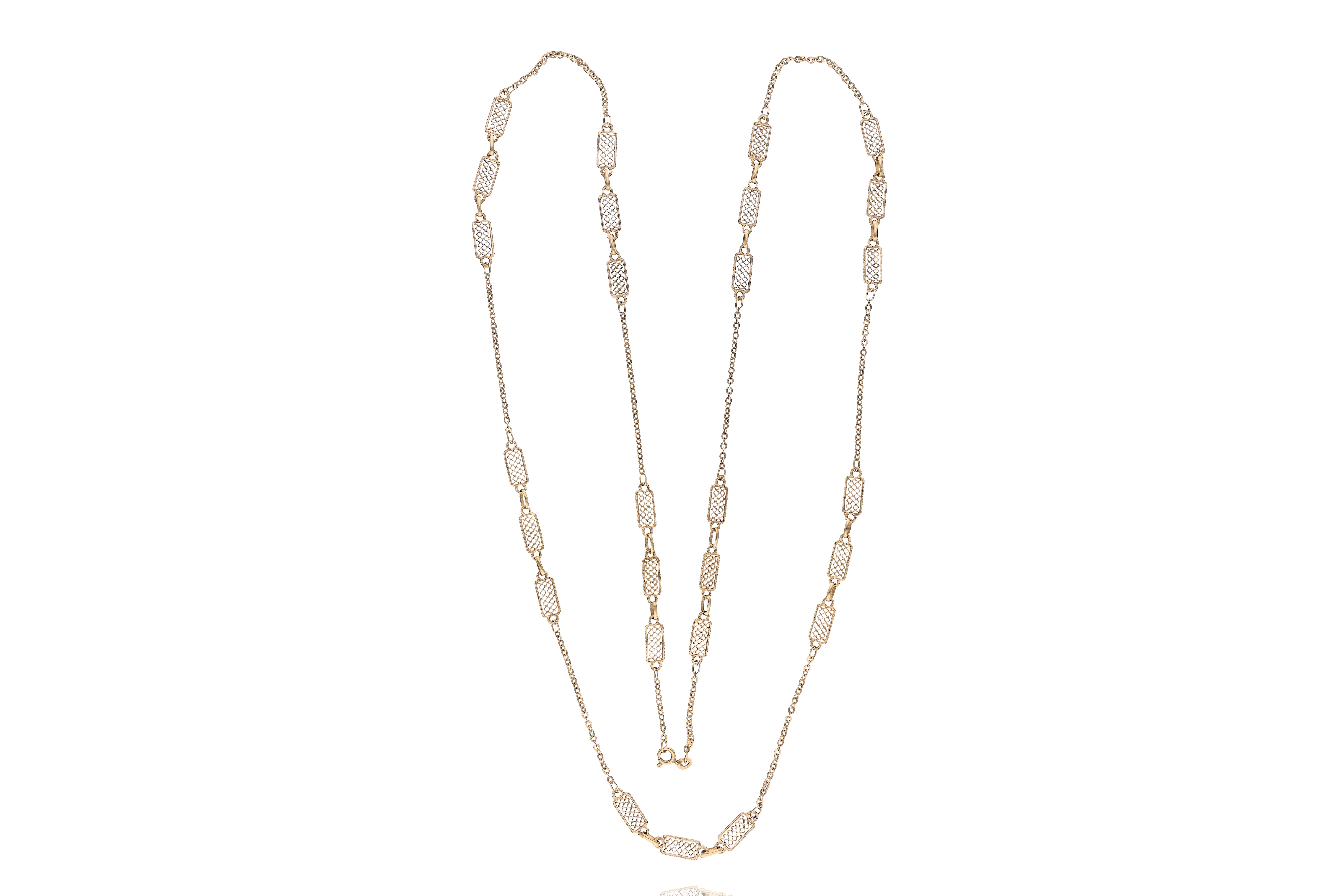 Collana in oro - Asta Preziosi