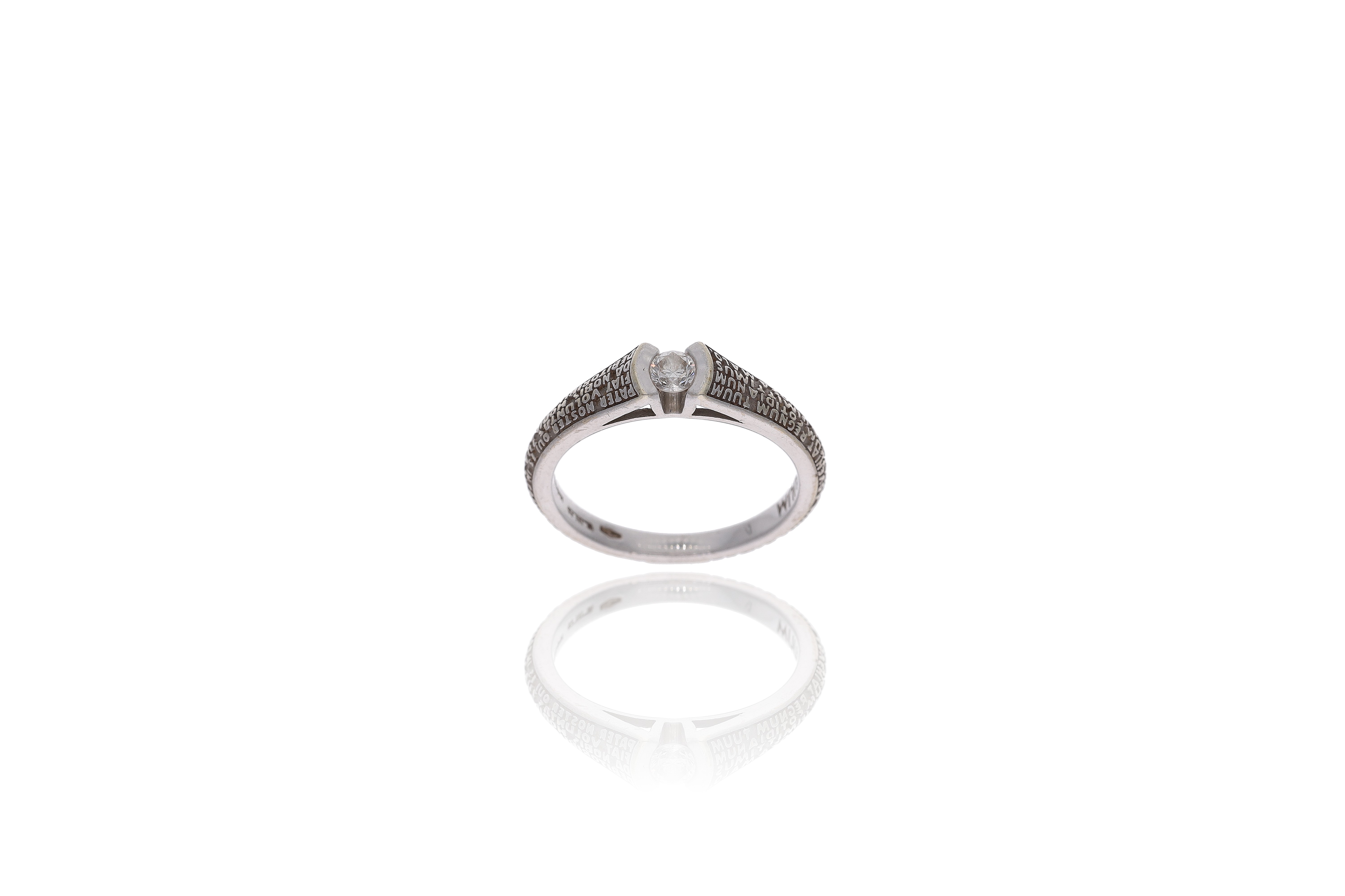 Tuum, anello con diamante - Asta Preziosi