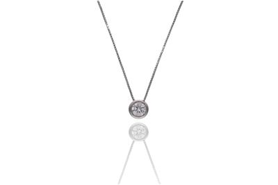 Collana con diamante - Asta Preziosi Collana con diamante - Asta Preziosi