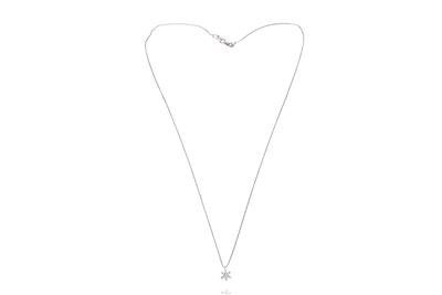 Collana e ciondolo con diamanti - Asta Preziosi