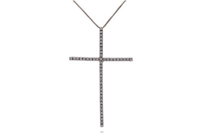 Collana e ciondolo con diamanti - Asta Preziosi Collana e ciondolo con diamanti - Asta Preziosi