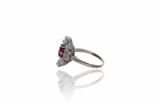 Anello con diamanti e pietra - Asta Preziosi Anello con diamanti e pietra - Asta Preziosi