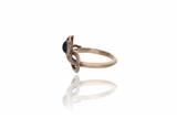 Anello con zaffiro e pietre - Asta Preziosi